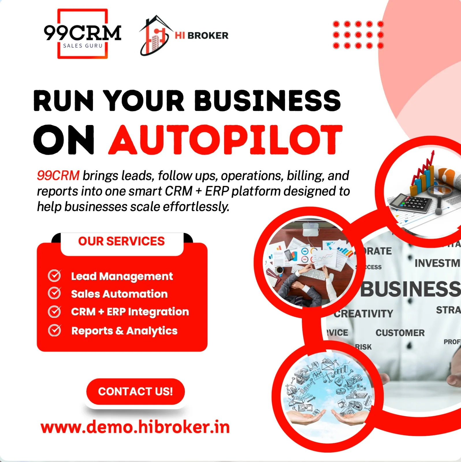 ERP/CRM business automation tools